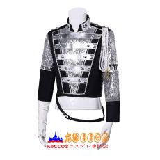 画像2: 【売り切れ即終】マイケル・ジャクソン ラメステージ衣装 ステージコスチューム コスプレ衣装 abccos製 「受注生産」 (2)