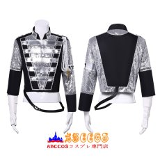 画像4: 【売り切れ即終】マイケル・ジャクソン ラメステージ衣装 ステージコスチューム コスプレ衣装 abccos製 「受注生産」 (4)