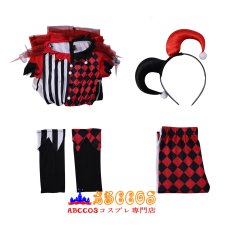 画像11: 【売り切れ即終】 ハロウィン サーカス 悪夢ピエロ ワンピース ステージ演出衣装 コスプレ仮装 コスプレ衣装 abccos製 「受注生産」 (11)