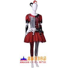 画像2: 【売り切れ即終】 ハロウィン サーカス 悪夢ピエロ ワンピース ステージ演出衣装 コスプレ仮装 コスプレ衣装 abccos製 「受注生産」 (2)