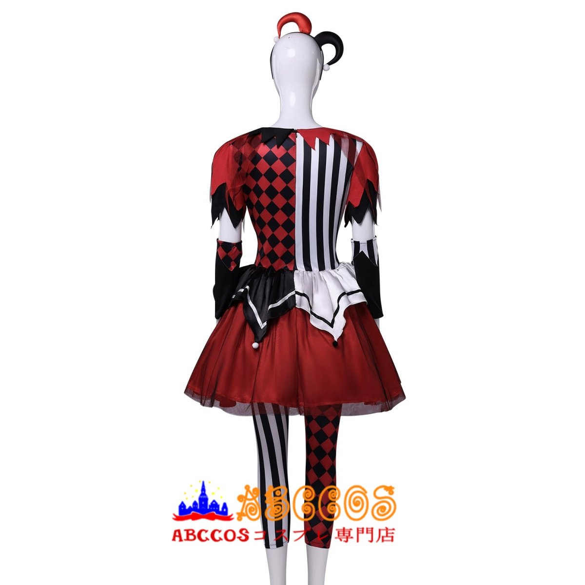 画像3: 【売り切れ即終】 ハロウィン サーカス 悪夢ピエロ ワンピース ステージ演出衣装 コスプレ仮装 コスプレ衣装 abccos製 「受注生産」 (3)