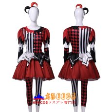 画像4: 【売り切れ即終】 ハロウィン サーカス 悪夢ピエロ ワンピース ステージ演出衣装 コスプレ仮装 コスプレ衣装 abccos製 「受注生産」 (4)