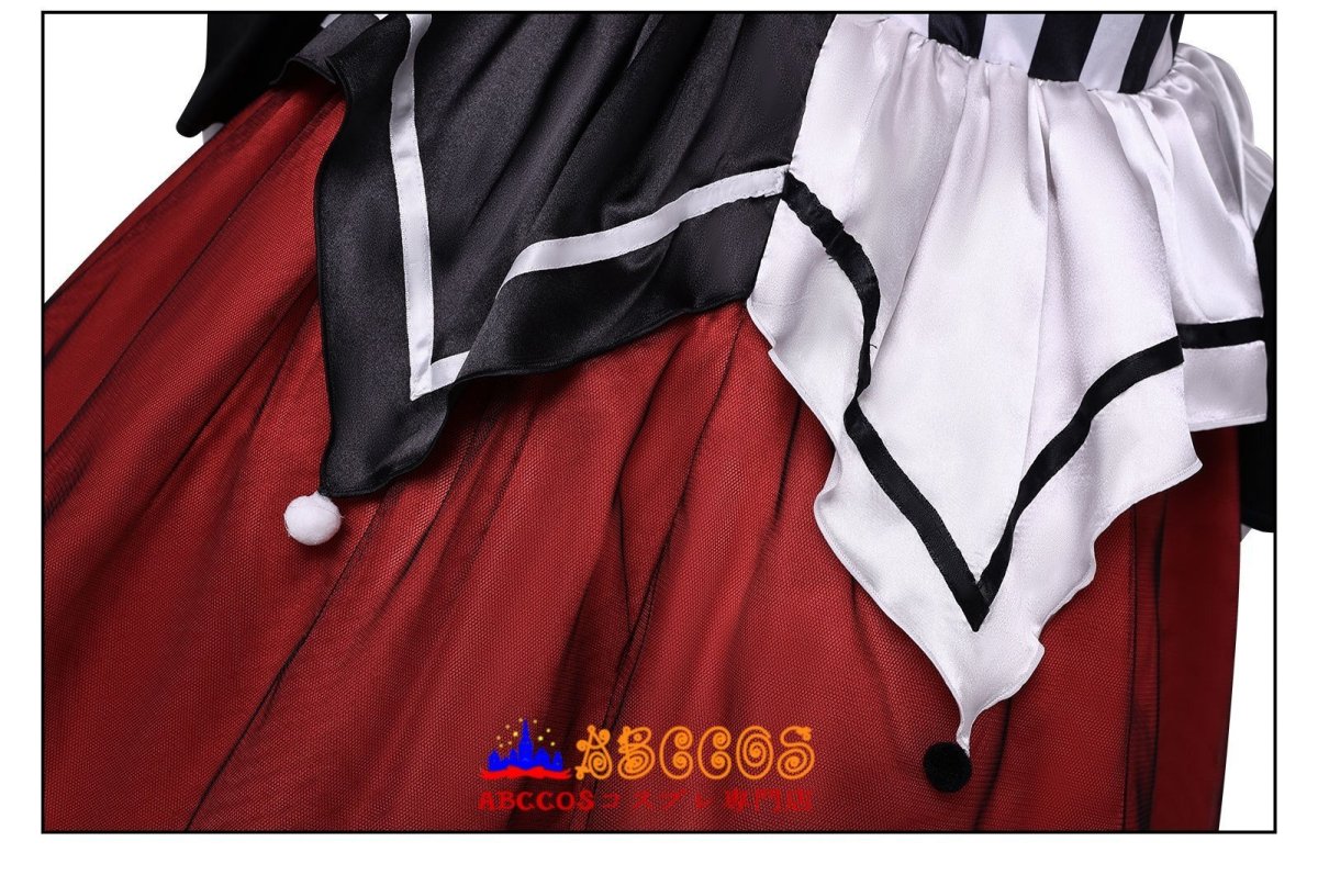 画像9: 【売り切れ即終】 ハロウィン サーカス 悪夢ピエロ ワンピース ステージ演出衣装 コスプレ仮装 コスプレ衣装 abccos製 「受注生産」 (9)