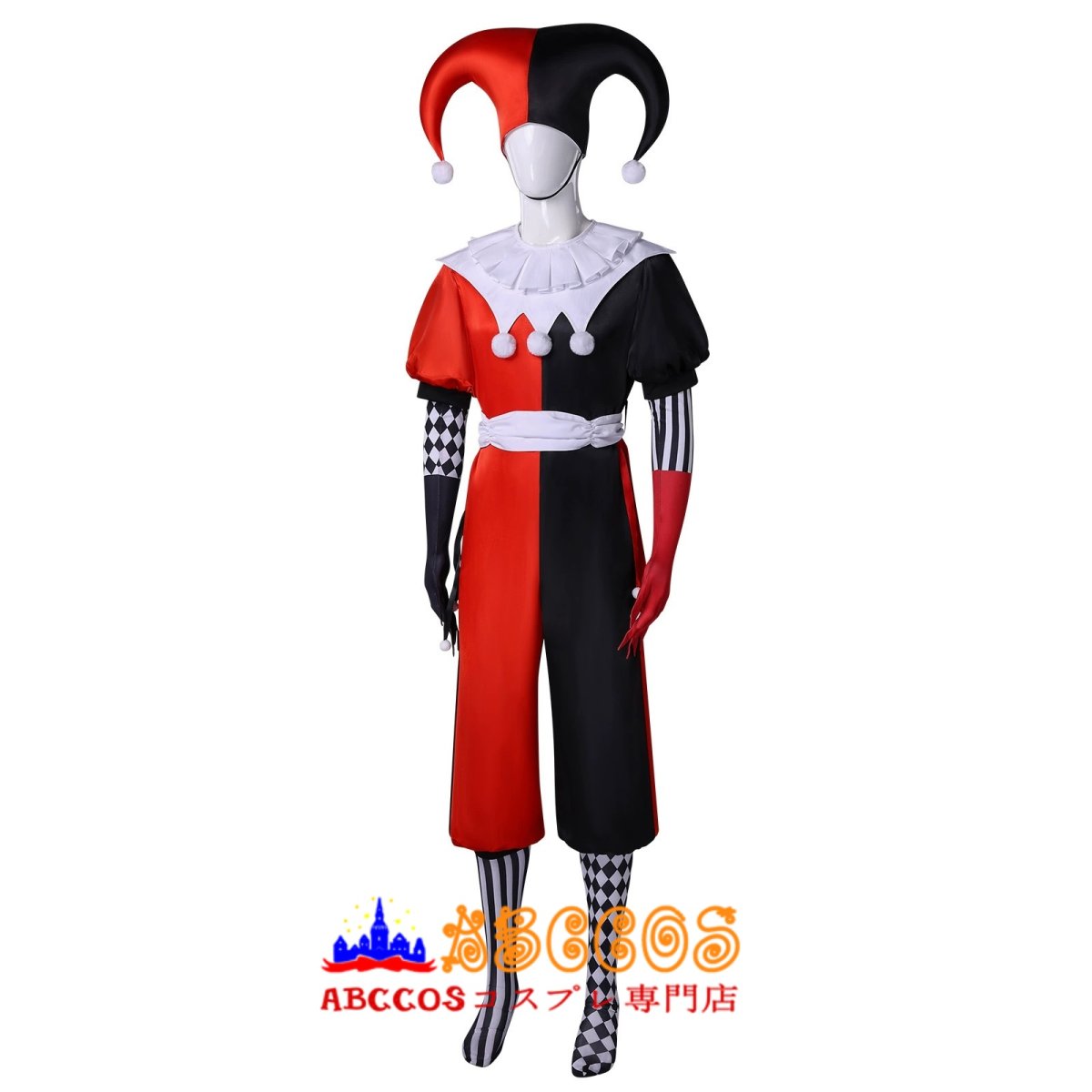 画像2: 【売り切れ即終】The Jester and the Queen 宮廷道化師 女王セット衣装 ハロウィン仮装 ステージライブ演出用コスプレ コスプレ衣装 abccos製 「受注生産」 (2)