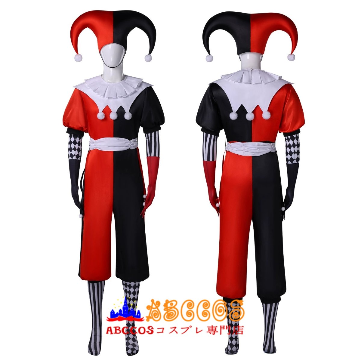 画像4: 【売り切れ即終】The Jester and the Queen 宮廷道化師 女王セット衣装 ハロウィン仮装 ステージライブ演出用コスプレ コスプレ衣装 abccos製 「受注生産」 (4)