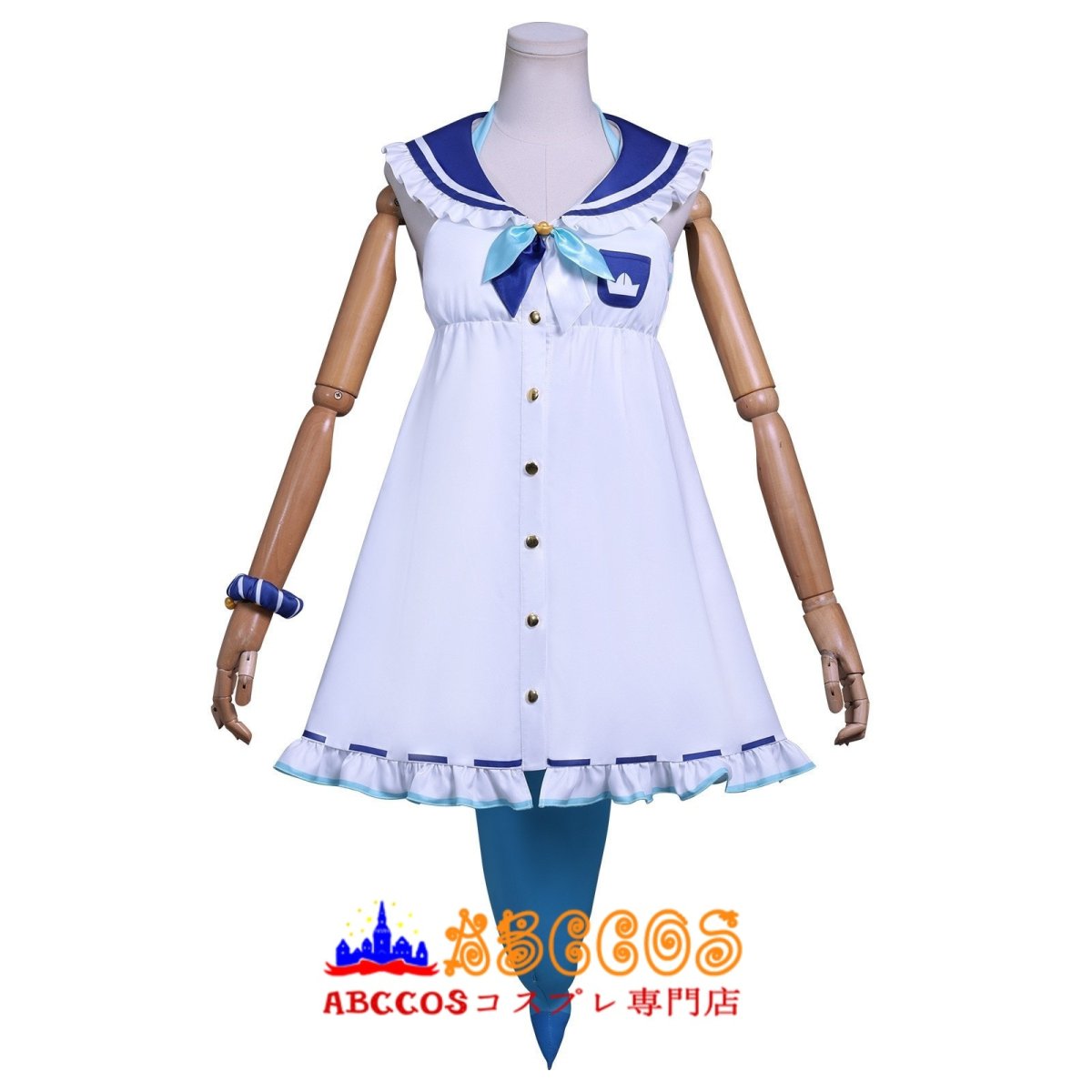 画像1: 【売り切れ即終】バーチャルYouTuber SABA Sameko さめこさば コスプレ衣装 abccos製 「受注生産」 (1)