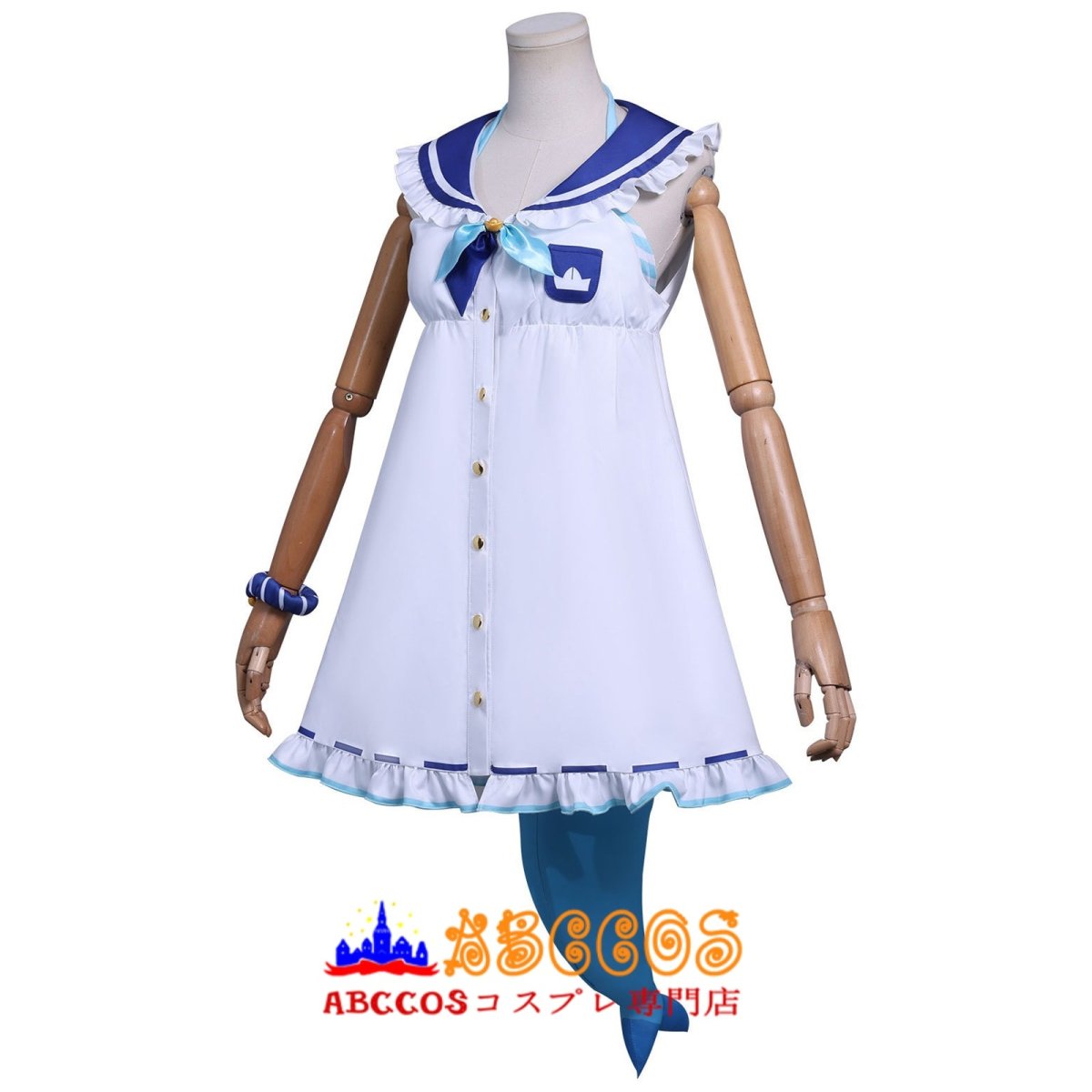 画像2: 【売り切れ即終】バーチャルYouTuber SABA Sameko さめこさば コスプレ衣装 abccos製 「受注生産」 (2)