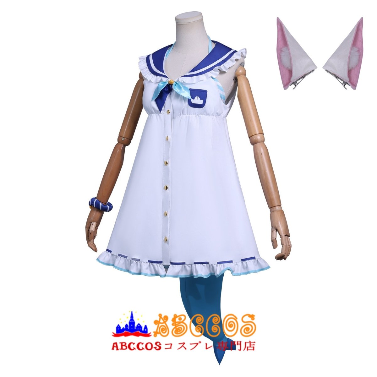 画像6: 【売り切れ即終】バーチャルYouTuber SABA Sameko さめこさば コスプレ衣装 abccos製 「受注生産」 (6)