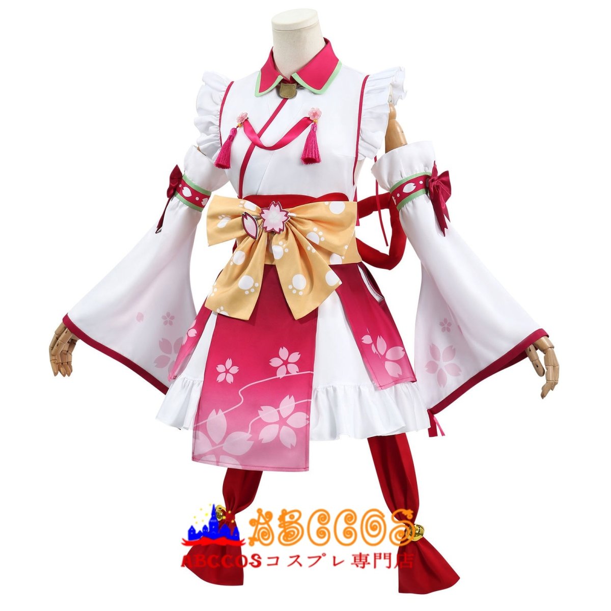 画像2: 【売り切れ即終】hololive ホロライブ VTuber さくらみこ/Sakura Miko コスプレ衣装 abccos製 「受注生産」 (2)