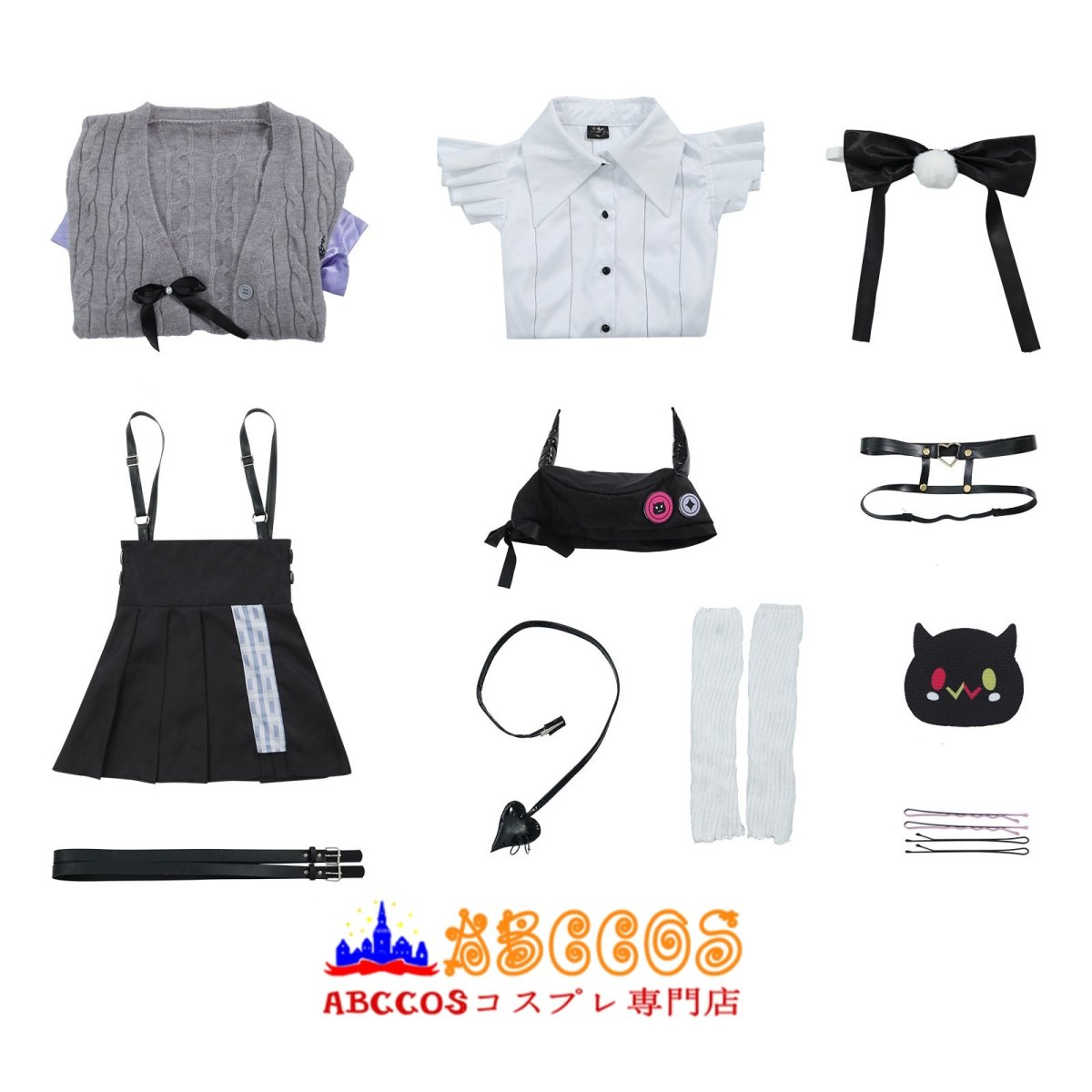 画像12: 【売り切れ即終】hololive ホロライブ 常闇トワ／とこやみ とわ VTuber コスプレ衣装 abccos製 「受注生産」 (12)