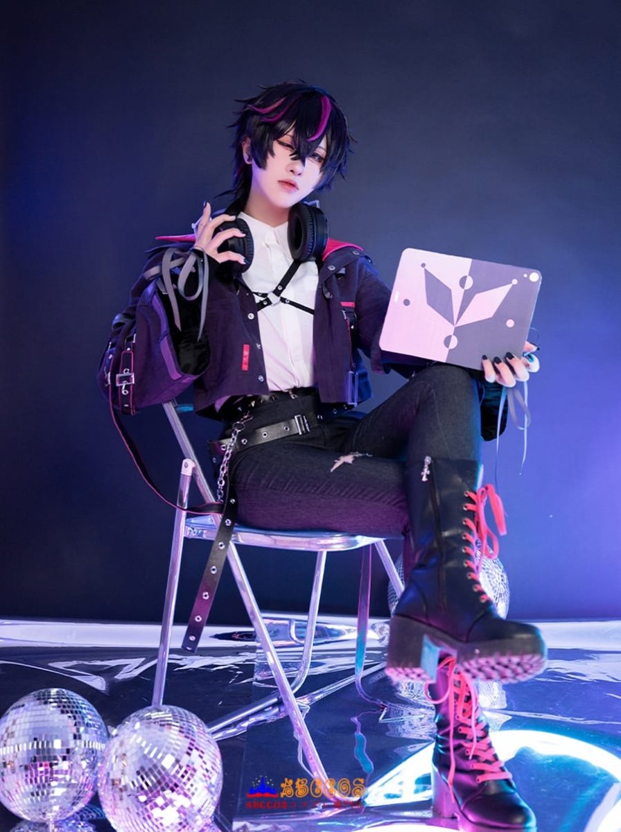 画像25: Fragaria Memories フラガリアメモリーズ サンリオ騎士 クロード kurode クロミ kuromi コスプレ衣装　abccos製 「受注生産」 (25)