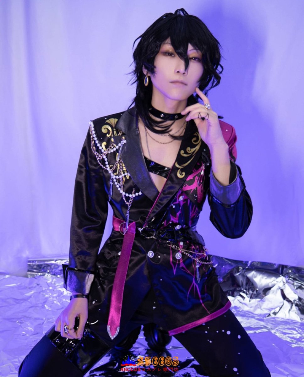 画像19: あんさんぶるスターズ! UNDEAD（アンデッド）朔間零（さくま れい）羽風 薰（はかぜ かおる）大神晃牙（おおがみ こうが）乙狩 アドニス（おとがり あどにす）コスチューム コスプレ衣装 abccos製 「受注生産」 (19)