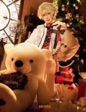 画像16: あんさんぶるスターズ! クリスマス 巴日和（ともえ ひより）コスプレ衣装 abccos製 「受注生産」 (16)