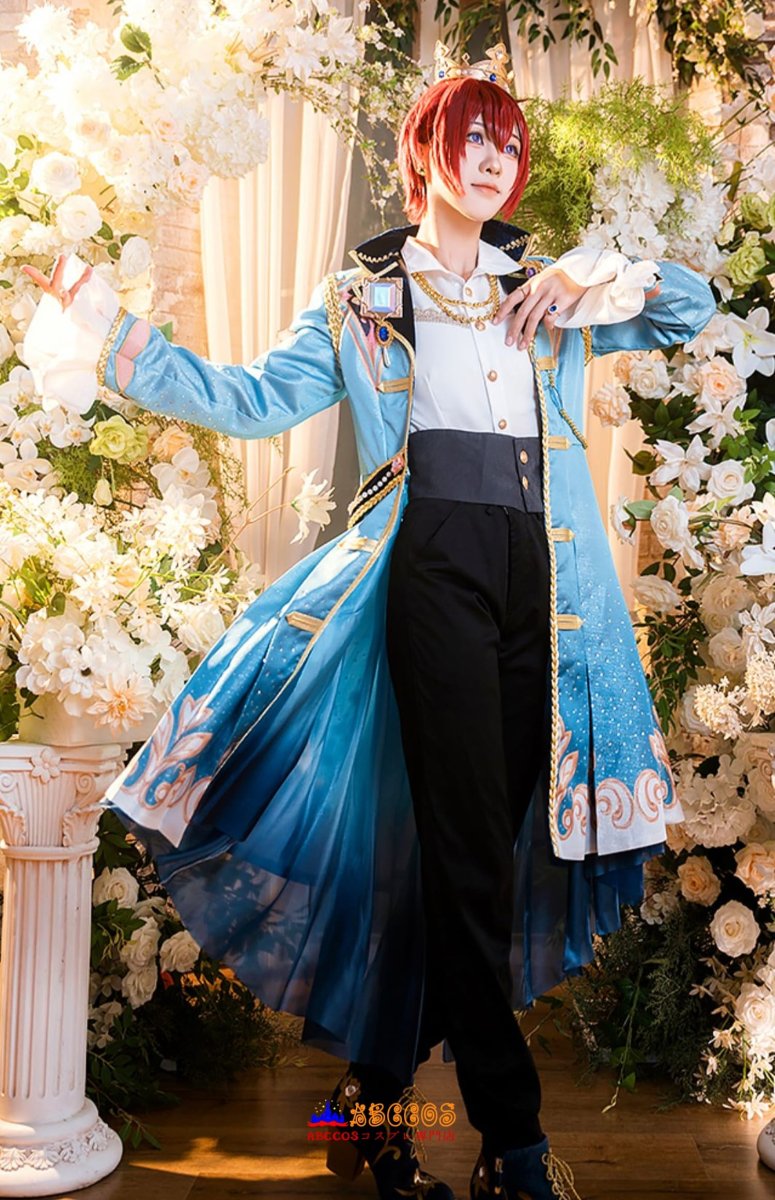 画像31: あんさんぶるスターズ!! Luminous Crown 戴く冠 決意のギャンビット Knights ナイツ 朱桜司（すおう つかさ）コスチューム オーダーメイド コスプレ衣装 abccos製 「受注生産」 (31)