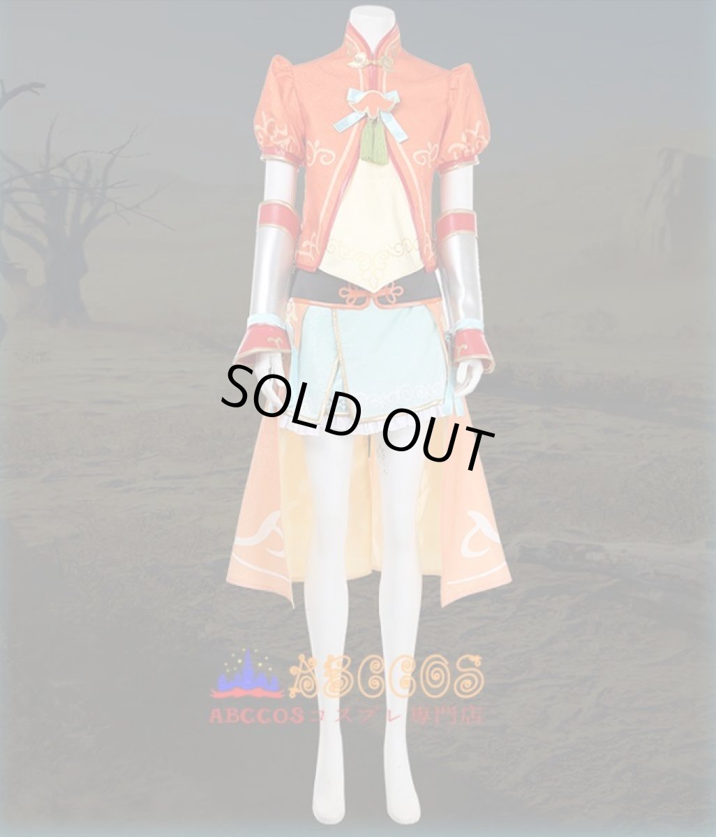 画像2: 真・三國無双シリーズ 小喬（しょうきょう） コスプレ衣装 abccos製 「受注生産」 (2)