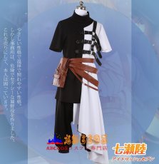 画像2: IDOLiSH7 アイドリッシュセブン 七瀬陸 ダンスマカブル クオン SSR コスプレ衣装 abccos製 「受注生産」 (2)