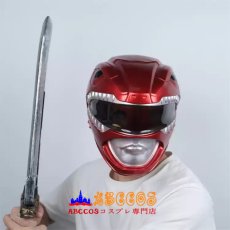 画像6: 恐竜戦隊ジュウレンジャー Kyoryu Sentai Zyuranger ティラノレンジャー ヘルメット コスプレ道具 abccos製 「受注生産」 (6)