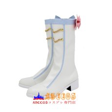 画像2: 雪ミク 初音ミク ブーツ コスプレ靴 abccos製 「受注生産」 (2)