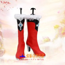 画像2: プリンセスコネクト！Re:Dive イリヤ（クリスマス）ブーツ コスプレ靴 abccos製 「受注生産」 (2)