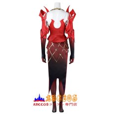 画像4: Marvel Rivals マーベル・ライバルズ スカーレット・ウィッチ ワンダ コスプレ衣装 abccos製 「受注生産」 (4)