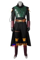 画像2: スター・ウォーズ The Mandalorian ボバ・フェット Boba Fett コスプレ衣装 abccos製 「受注生産」 (2)