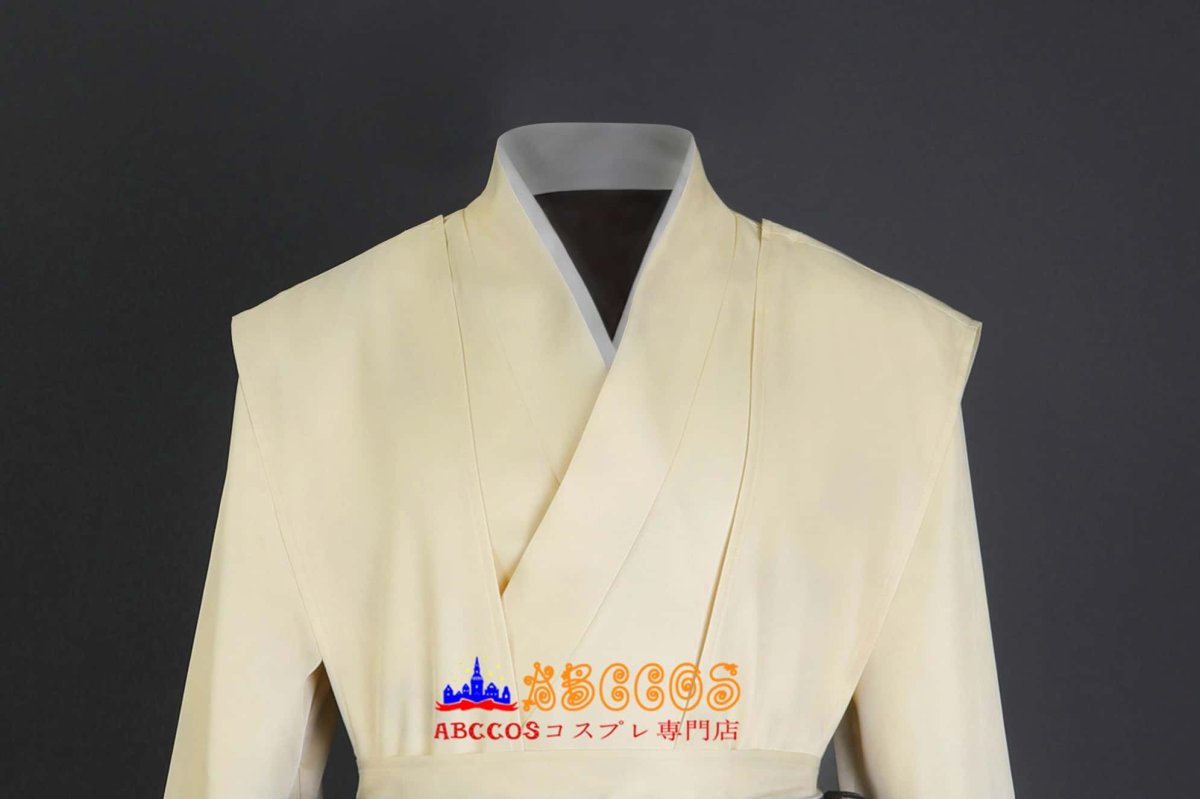 画像12: スター・ウォーズ エピソード2/ クローンの攻撃(―クローンのこうげき)Star Wars: Episode II – Attack of the Clones オビ=ワン・ケノービ コスプレ衣装 abccos製 「受注生産」 (12)