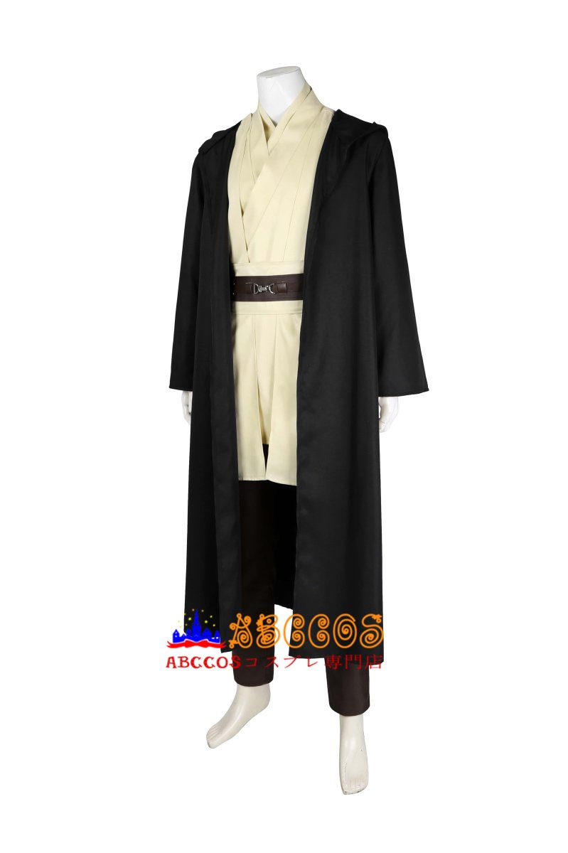 画像3: スター・ウォーズ エピソード1/ ファントム・メナス（Star Wars: Episode I – The Phantom Menace）クワイ＝ガン・ジン Qui-Gon jinn コスプレ衣装 abccos製 「受注生産」 (3)