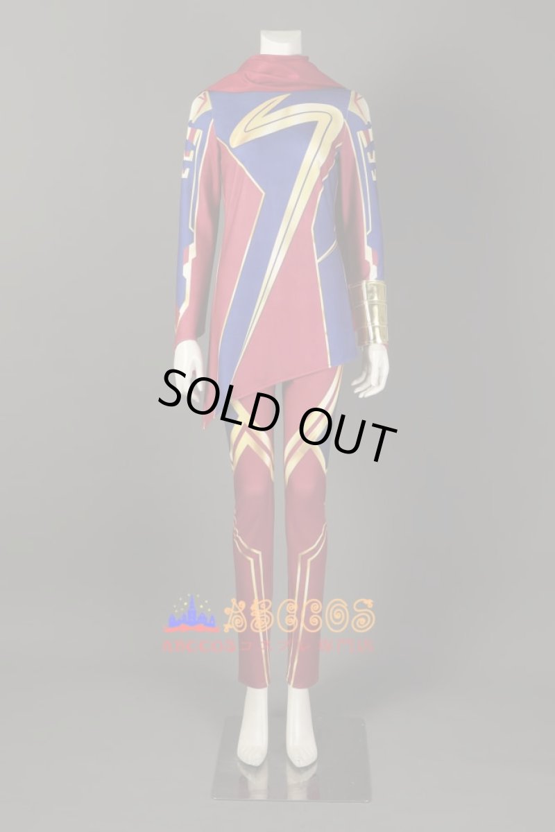 画像2: Ms. Marvel ミズ・マーベル Kamala Khan カマラ・カーン コスプレ衣装 abccos製 「受注生産」 (2)