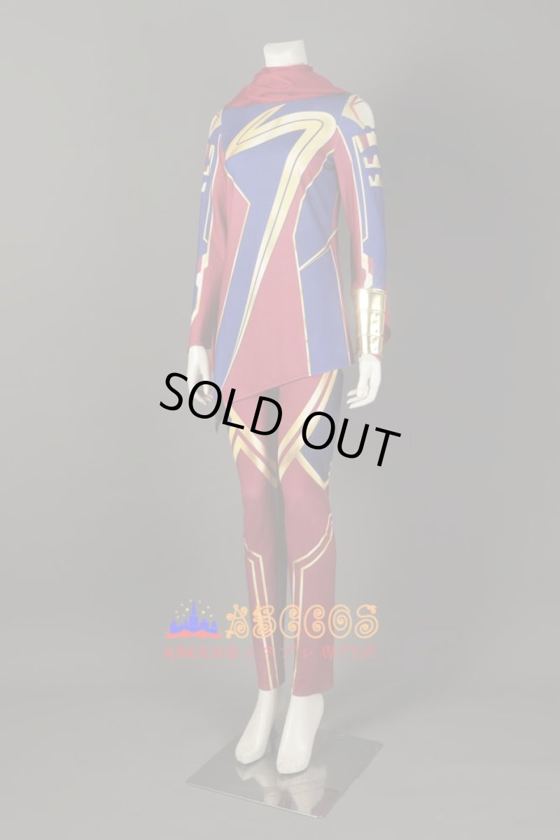 画像4: Ms. Marvel ミズ・マーベル Kamala Khan カマラ・カーン コスプレ衣装 abccos製 「受注生産」 (4)