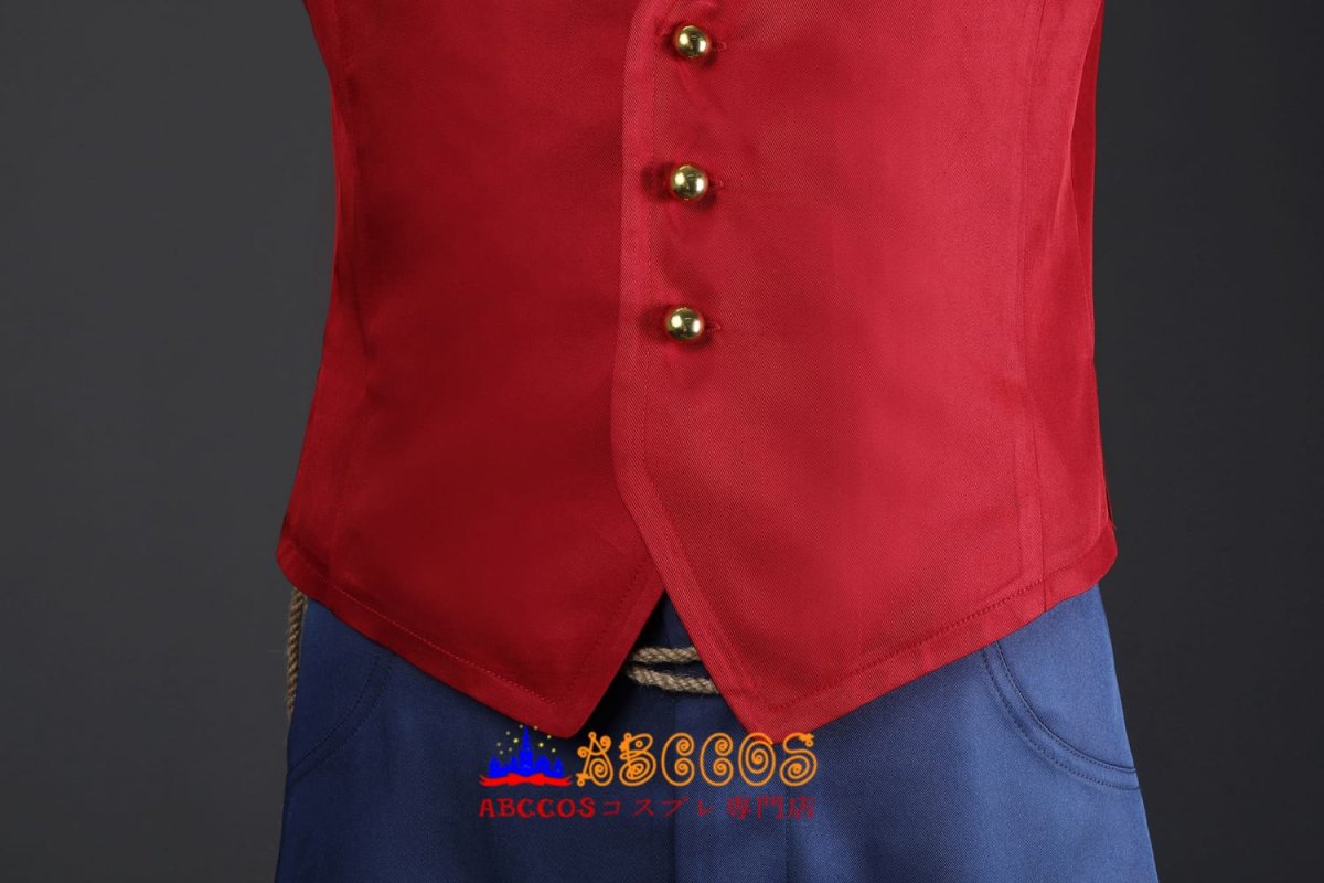 画像13: 映画 ONE PIECE（ワンピース） モンキー・D・ルフィ コスプレ衣装 abccos製 「受注生産」 (13)