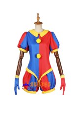 画像2: ザ・アメイジング・デジタル・サーカス The Amazing Digital Circus Pomni（ポムニ）コスプレ衣装 abccos製 「受注生産」 (2)