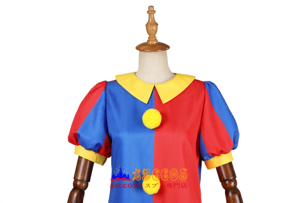 画像14: ザ・アメイジング・デジタル・サーカス The Amazing Digital Circus Pomni（ポムニ）コスプレ衣装 abccos製 「受注生産」 (14)