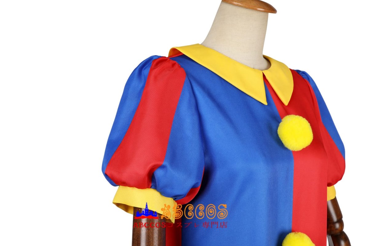 画像15: ザ・アメイジング・デジタル・サーカス The Amazing Digital Circus Pomni（ポムニ）コスプレ衣装 abccos製 「受注生産」 (15)