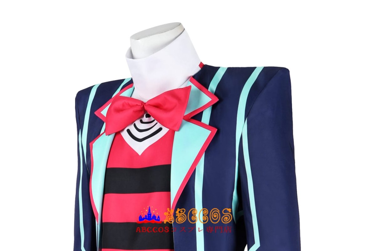 画像7: ハズビン・ホテル(Hazbin Hotel)ヴォックス(Vox)コスプレ衣装 abccos製 「受注生産」 (7)