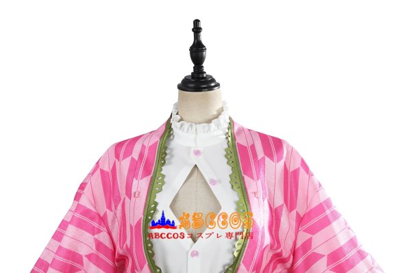 ゴーヤ 甘露寺蜜璃 コスプレ衣装 ゴーヤ 甘露寺蜜璃 コスプレ衣装