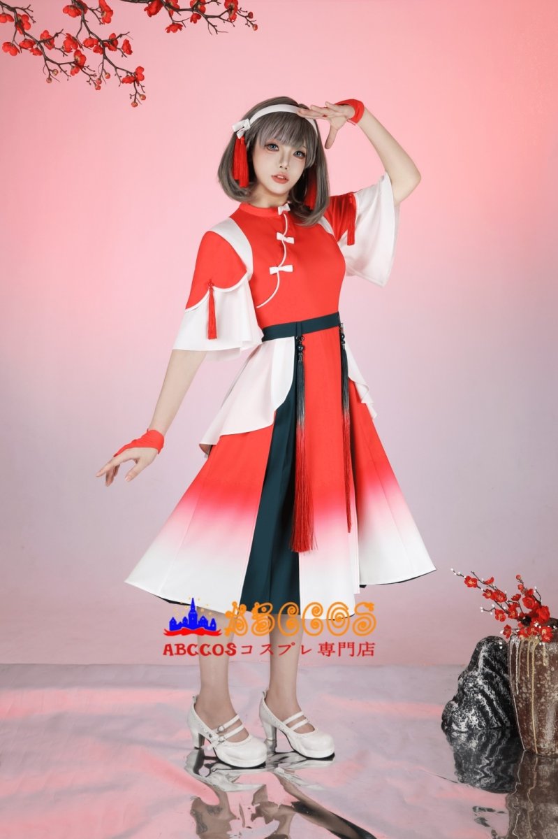 画像28: LoveLive! ラブライブ!星屑クルージング 唐可可(タン クゥクゥ)コスプレ衣装 abccos製 「受注生産」 (28)