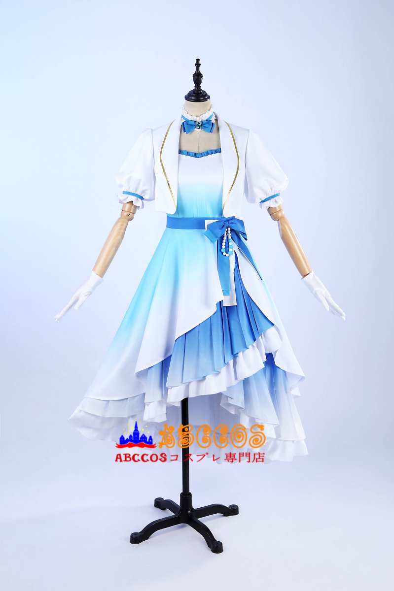 画像2: LoveLive! ラブライブ! 九周年 渡辺曜（わたなべ よう）コスプレ衣装 abccos製 「受注生産」 (2)
