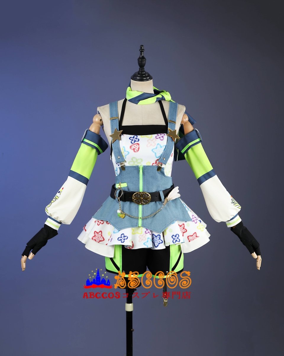 画像2: LoveLive! ラブライブ!シリーズ 小泉 花陽（こいずみ はなよ）コスプレ衣装 abccos製 「受注生産」 (2)