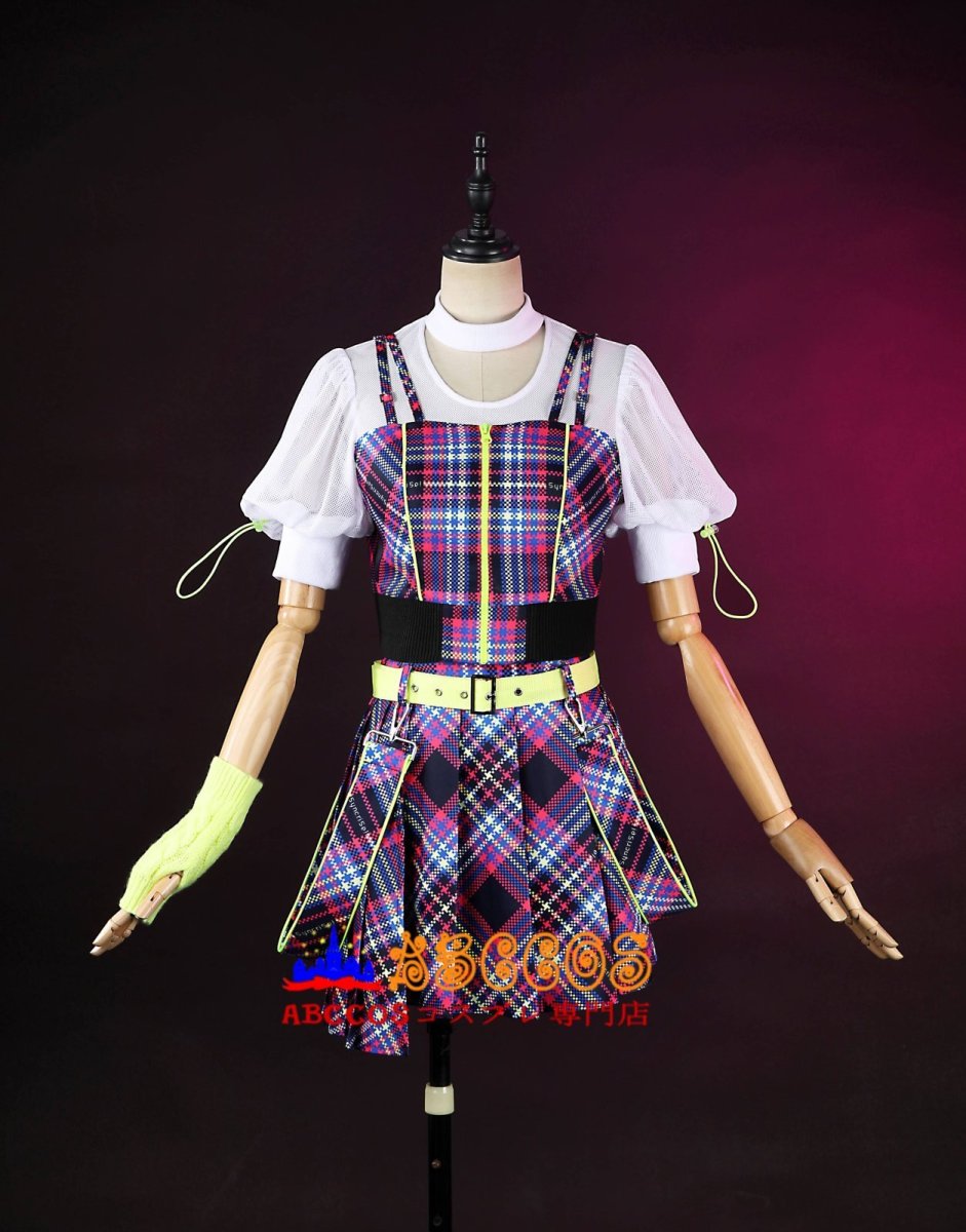 画像2: LoveLive! ラブライブ! 桜小路 きな子 （さくらこうじ きなこ）打歌服 コスプレ衣装 abccos製 「受注生産」 (2)