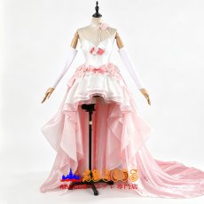画像1: ソードアート・オンライン アスナ ローズウェディング コスプレ衣装 abccos製 「受注生産」 (1)