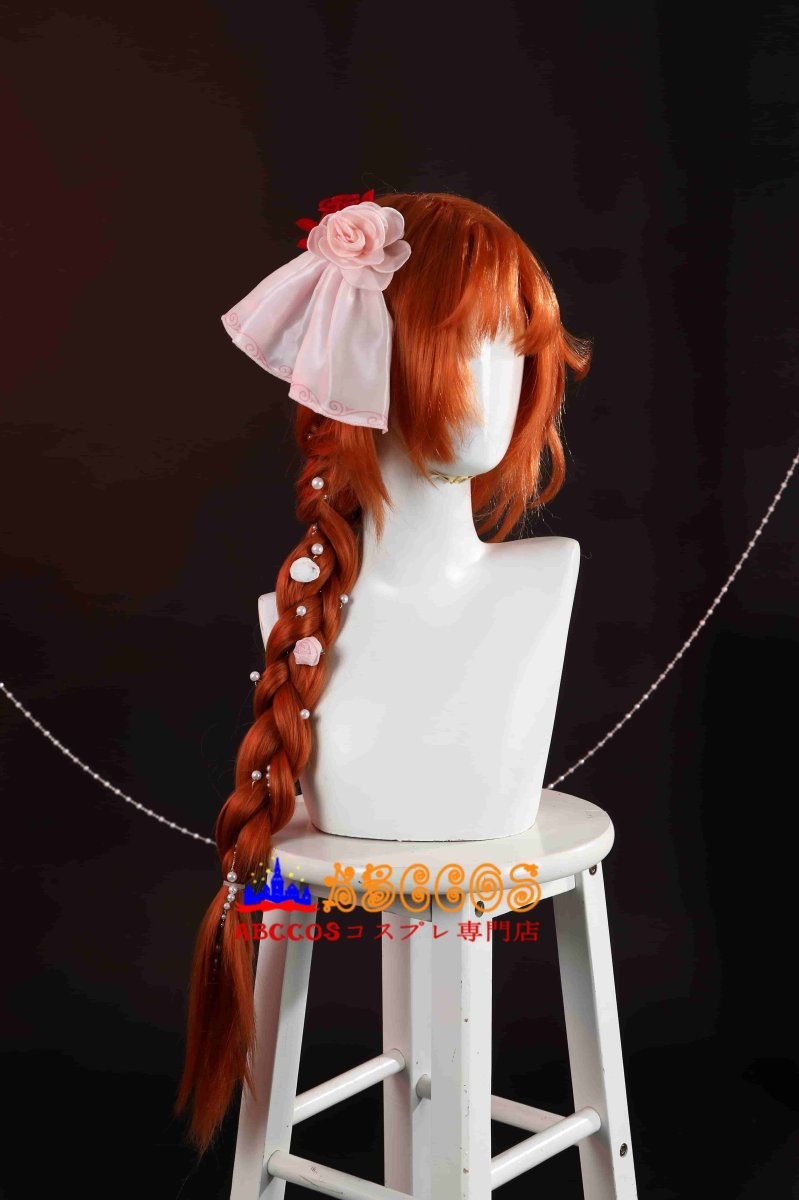 画像15: ソードアート・オンライン アスナ ローズウェディング コスプレ衣装 abccos製 「受注生産」 (15)