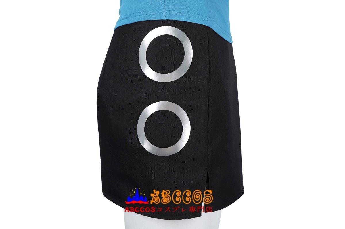 画像9: One Piece Season 2 ワンピースシーズン2 ナミ Nami 純青の半袖シャツ コスプレ衣装 abccos製 「受注生産」 (9)