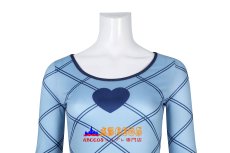 画像5: One Piece Season 2 ワンピースシーズン2 ナミ Nami 青いハート型の半袖シャツ コスプレ衣装 abccos製 「受注生産」 (5)