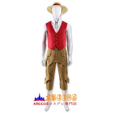 画像1: One Piece Season 2 ワンピースシーズン2 モンキー・D・ルフィ コスプレ衣装 abccos製 「受注生産」 (1)