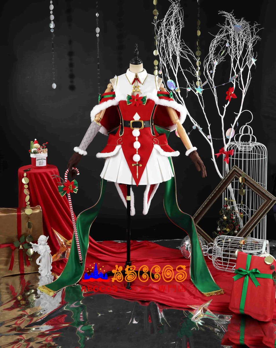画像2: Re：ゼロから始める異世界生活 エミリア /Emilia クリスマス コスプレ衣装 abccos製 「受注生産」 (2)