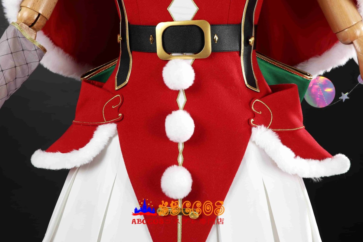 画像18: Re：ゼロから始める異世界生活 エミリア /Emilia クリスマス コスプレ衣装 abccos製 「受注生産」 (18)