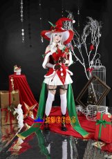 画像26: Re：ゼロから始める異世界生活 エミリア /Emilia クリスマス コスプレ衣装 abccos製 「受注生産」 (26)