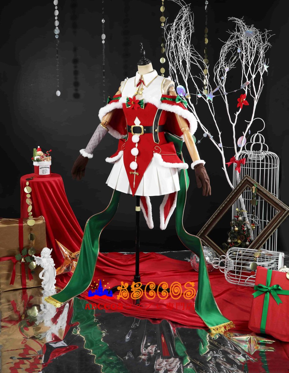 画像4: Re：ゼロから始める異世界生活 エミリア /Emilia クリスマス コスプレ衣装 abccos製 「受注生産」 (4)