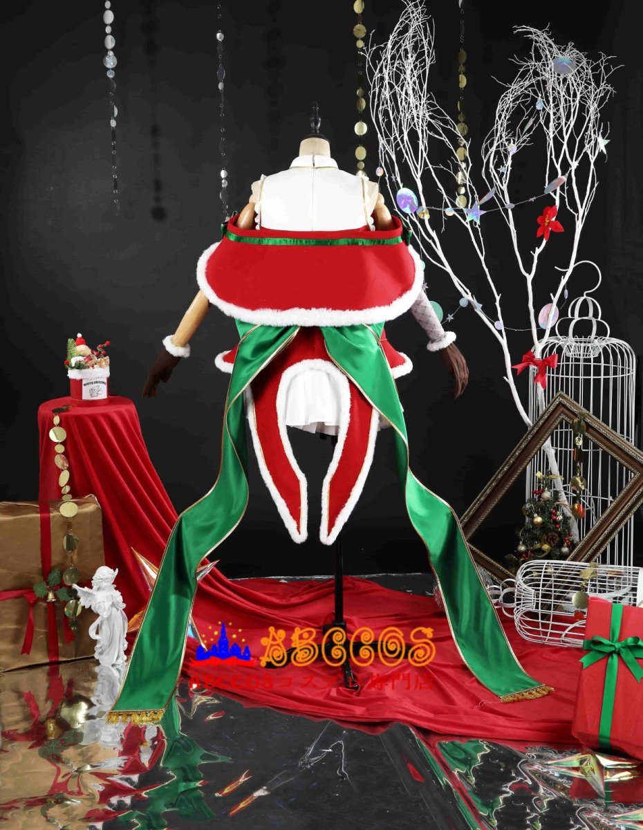 画像5: Re：ゼロから始める異世界生活 エミリア /Emilia クリスマス コスプレ衣装 abccos製 「受注生産」 (5)