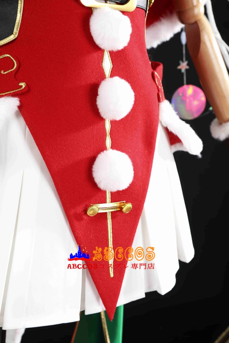 画像7: Re：ゼロから始める異世界生活 エミリア /Emilia クリスマス コスプレ衣装 abccos製 「受注生産」 (7)